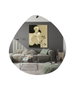 Hanah Home Espejo de Tocador Flotal-E Negro